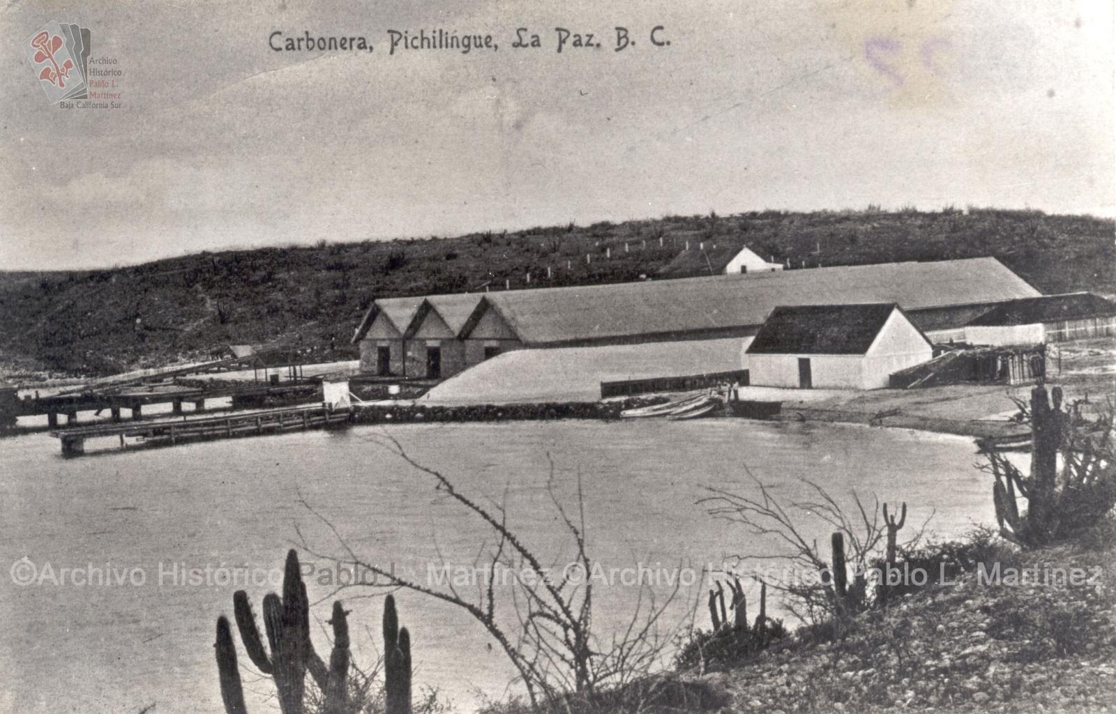 Carbonera de Pichilingue. La Paz, Baja California.