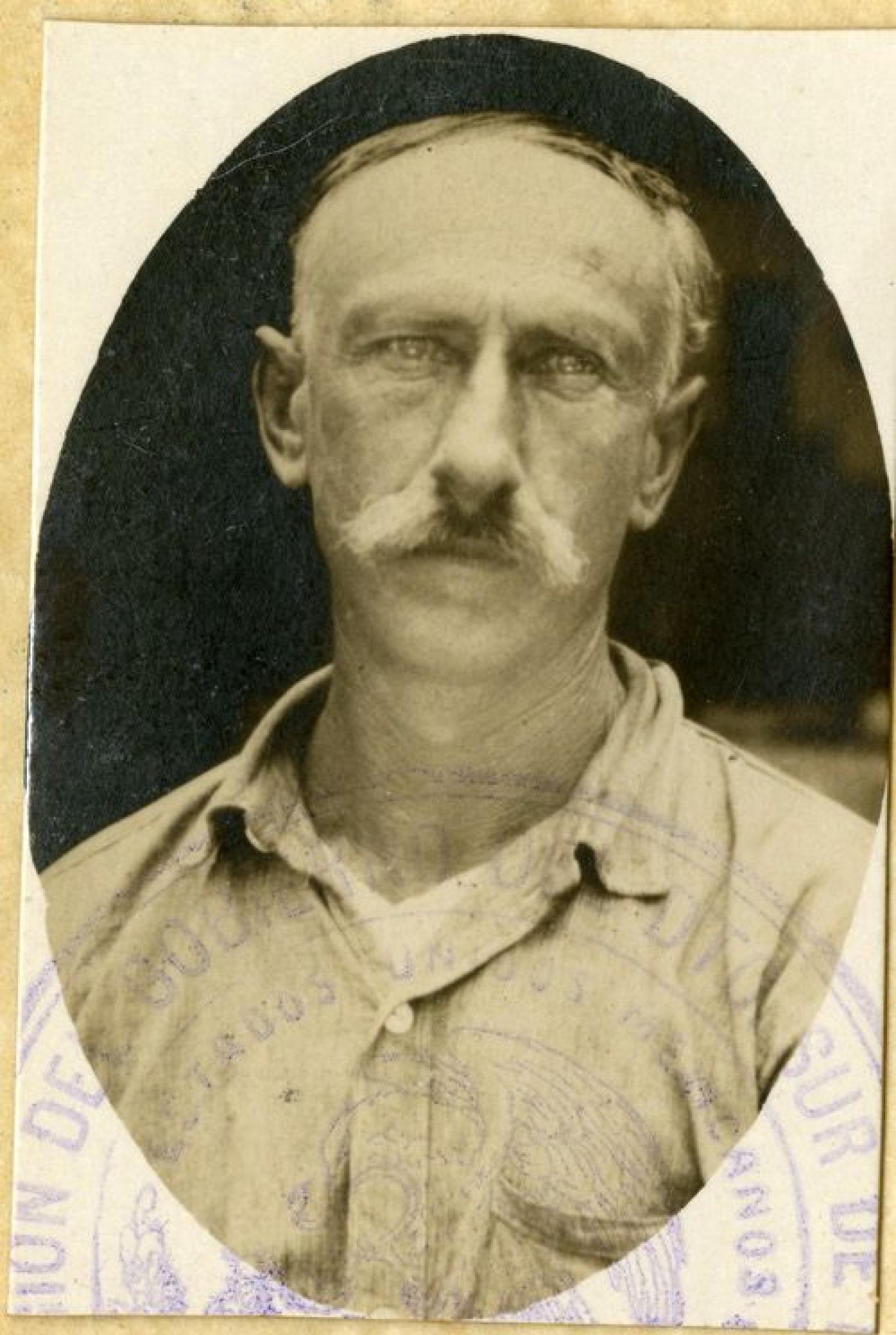 Carlos Enrique Rathke, retrato.