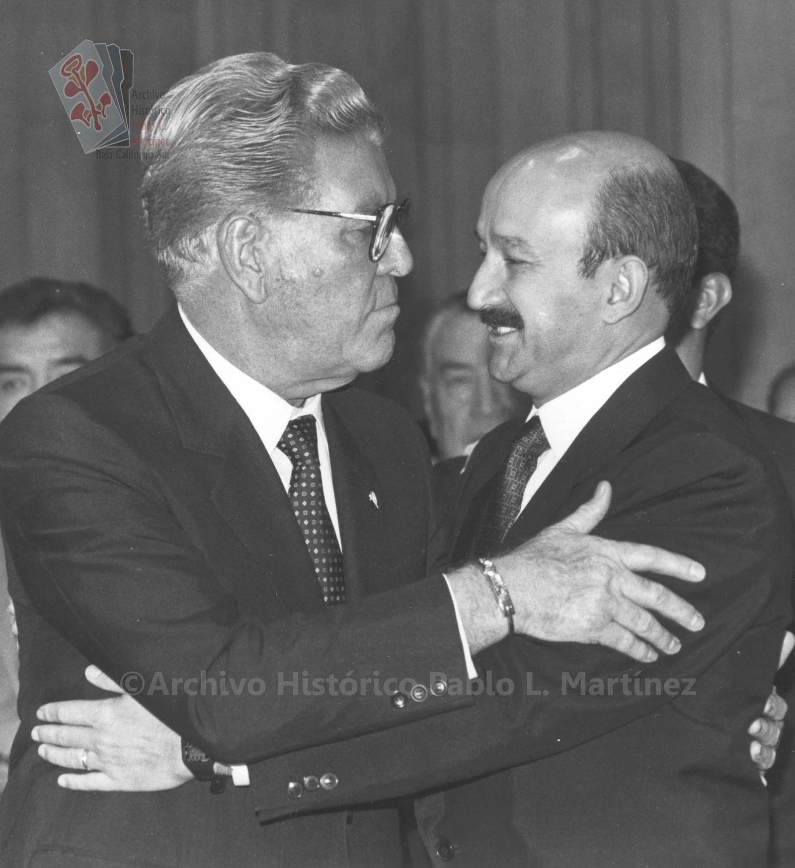 Carlos Salinas de Gortari y Leonardo Rodríguez Alcaine.