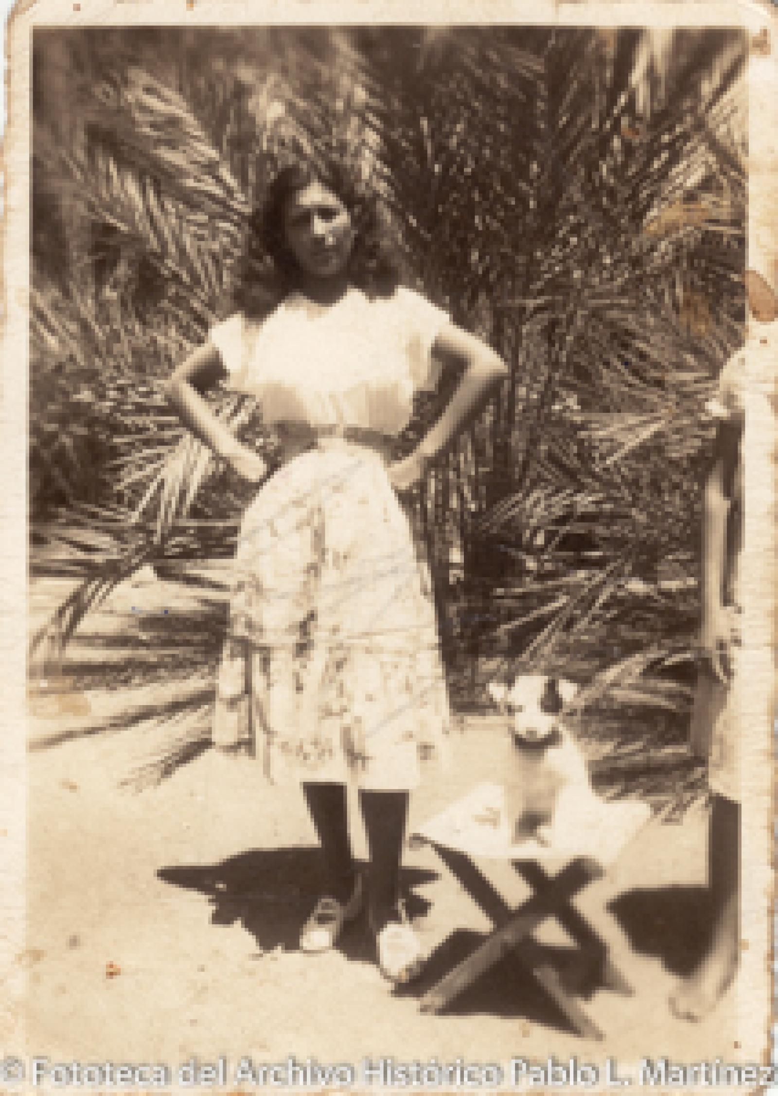 Carlota Salgado de Coronado, retrato.