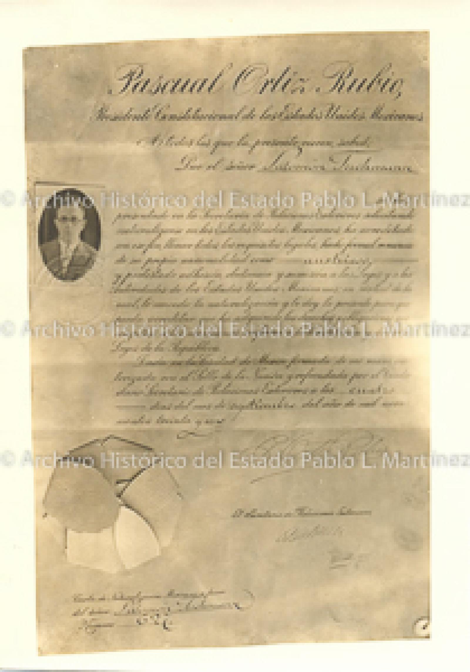 Carta de naturalización de Salomón Tuchmann, foja 1.