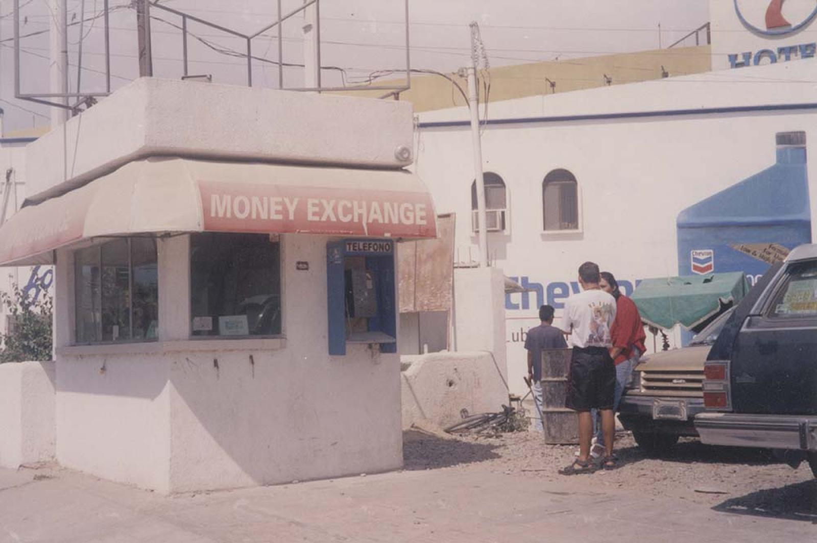 Casa de cambio.