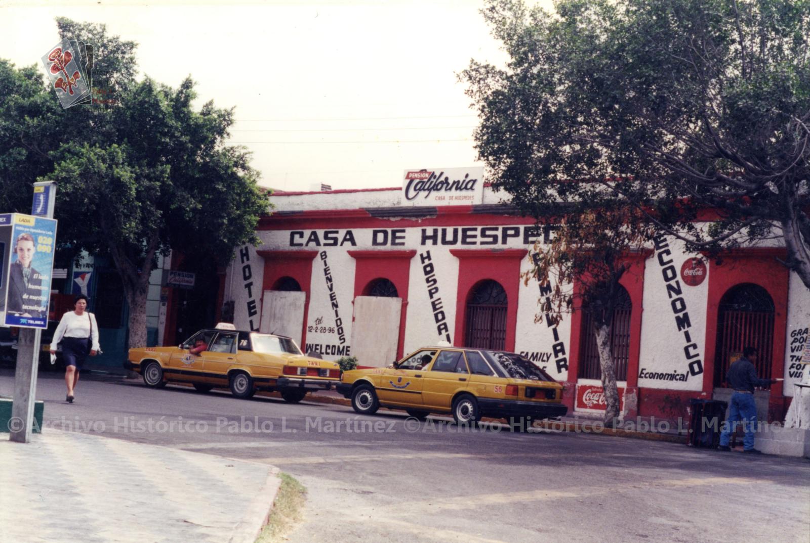 Casa de huéspedes California, vista exterior.