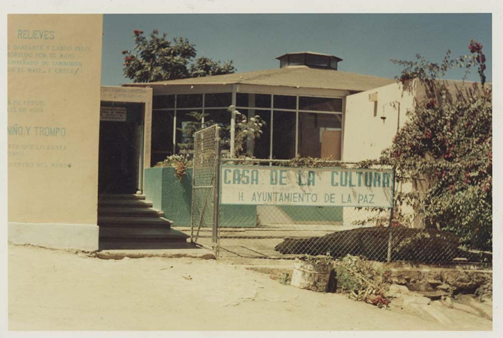 Casa de la cultura, Todos Santos.