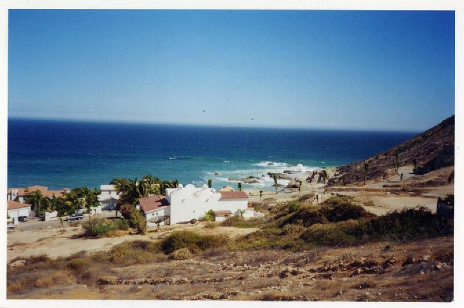 Casas con vista al mar.