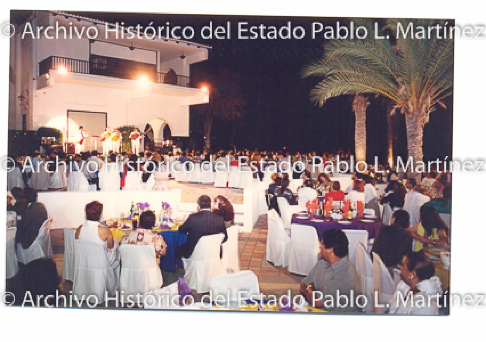 Cena en la casa presidencial el caimancito