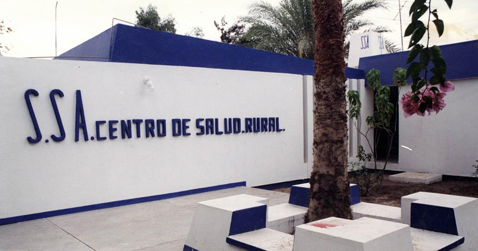 Centro de Salud Rural. 