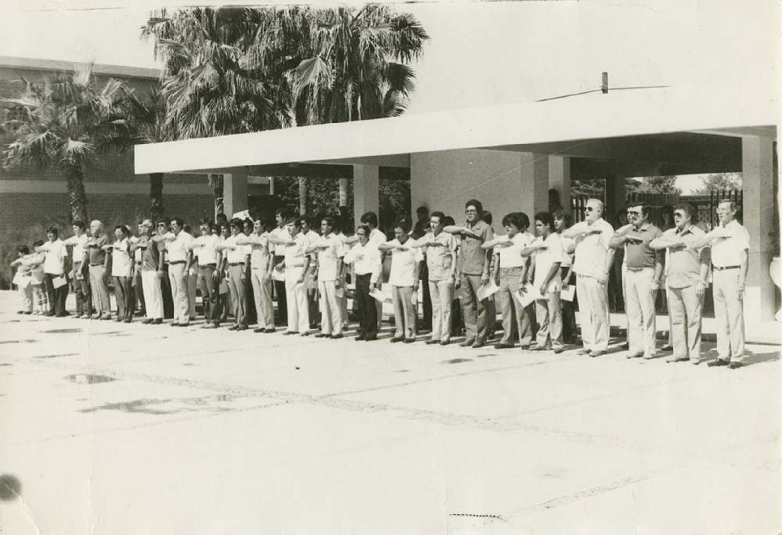 Ceremonia cívica.