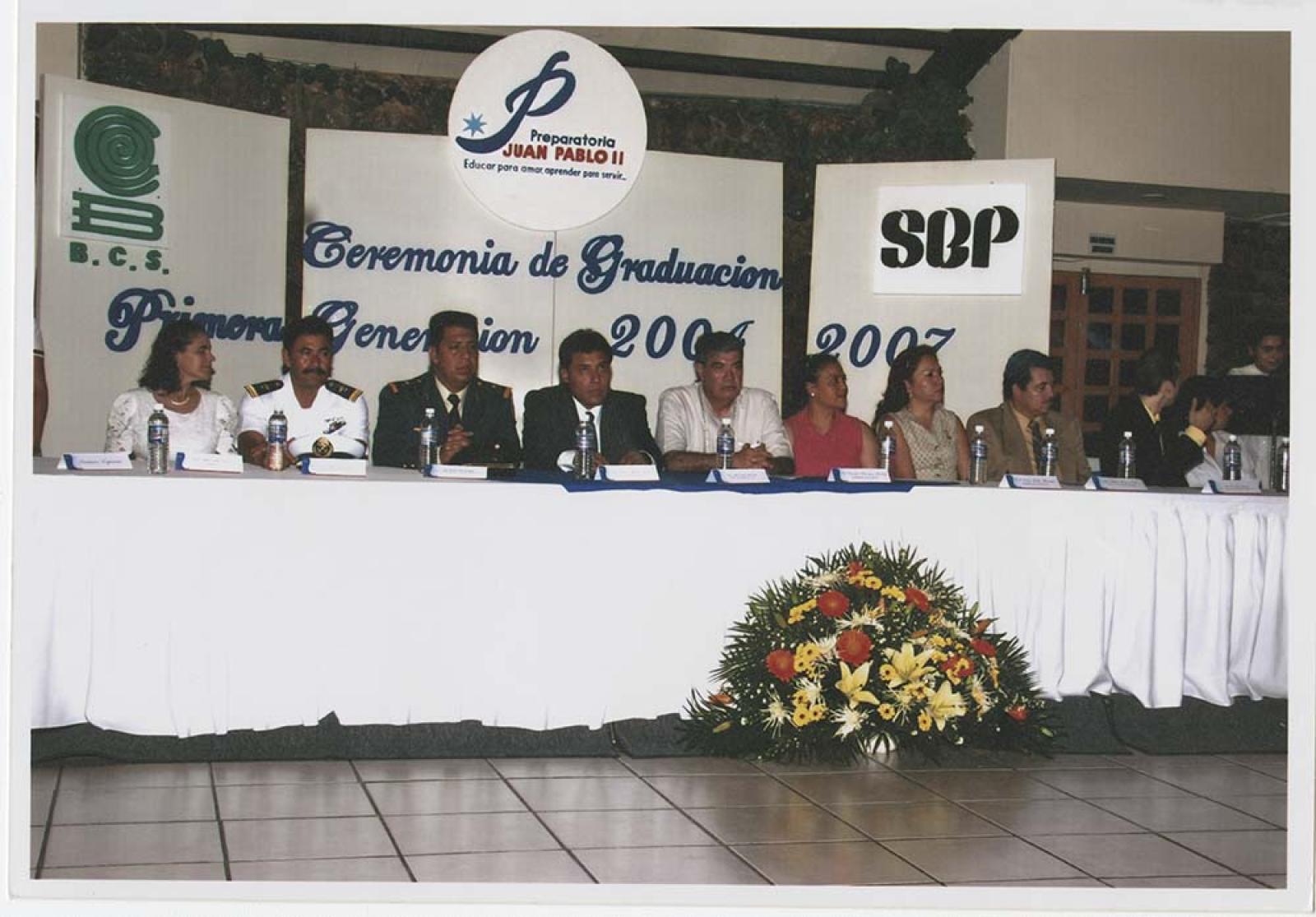 Ceremonia de graduación.