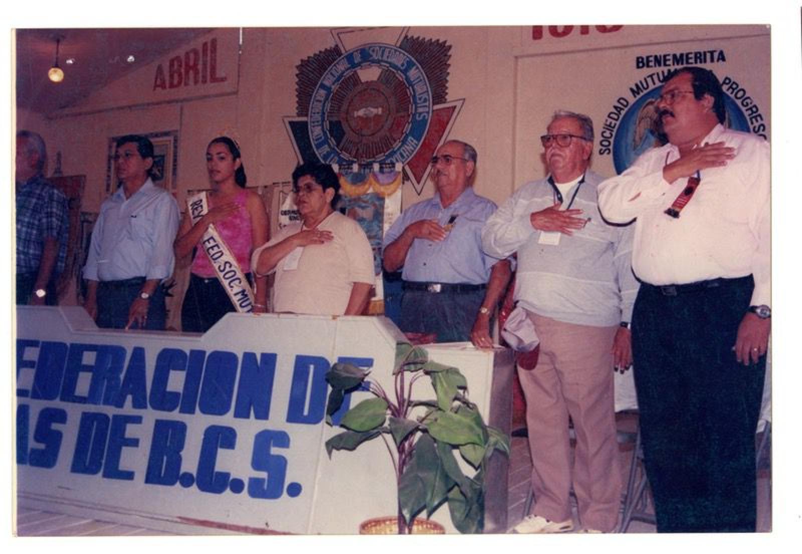 Ceremonia de Sociedades Mutualistas de la República Mexicana.