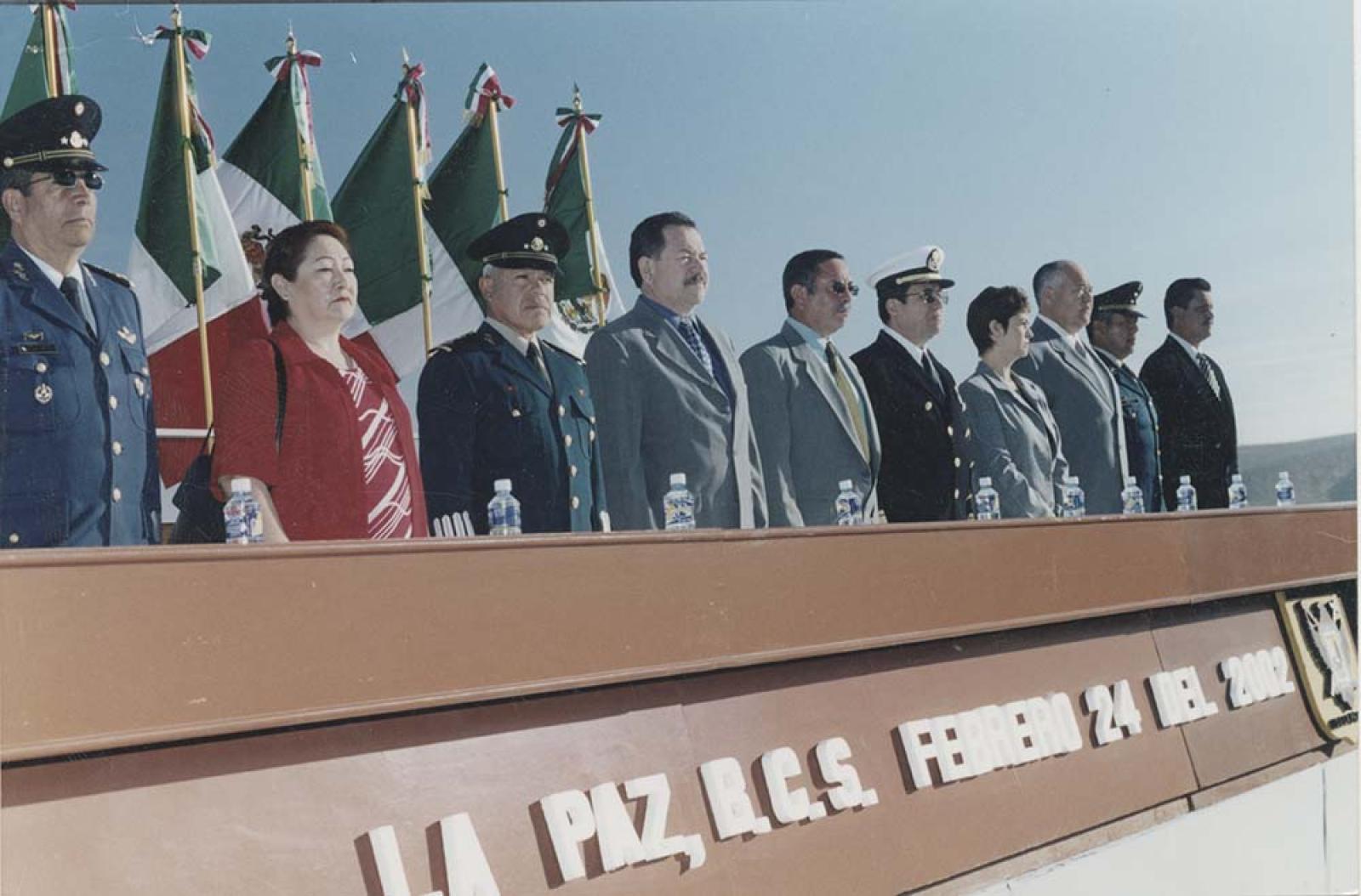 Ceremonia, Día de la Bandera Nacional.