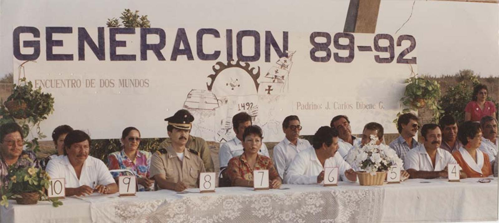 Clausura de curso de la Escuela Secundaría “José María Garma González”.