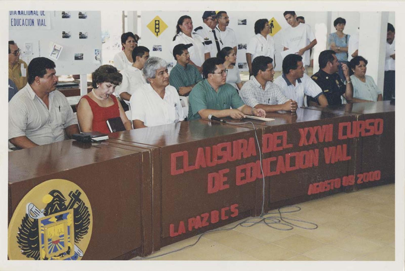 Clausura del XXVII Curso de Educación Vial.
