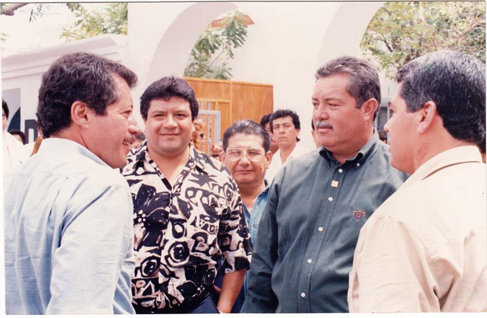 Colosio en campaña electoral