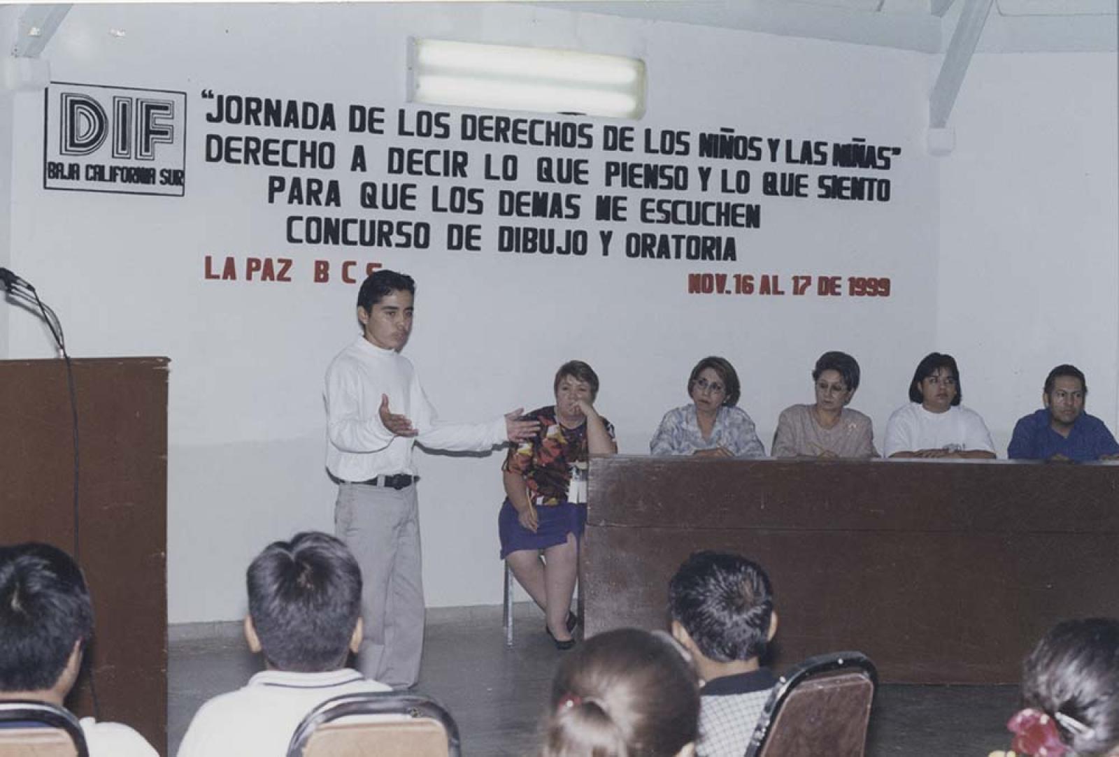 Concurso de oratoria.