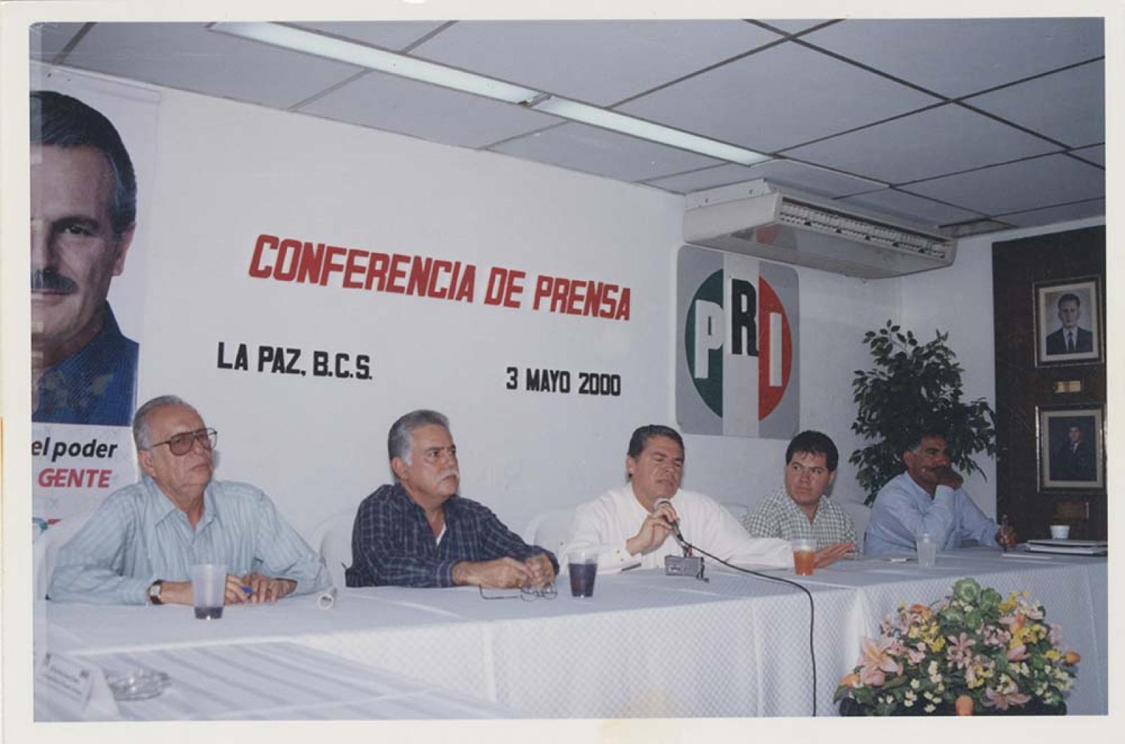 Conferencia de prensa.