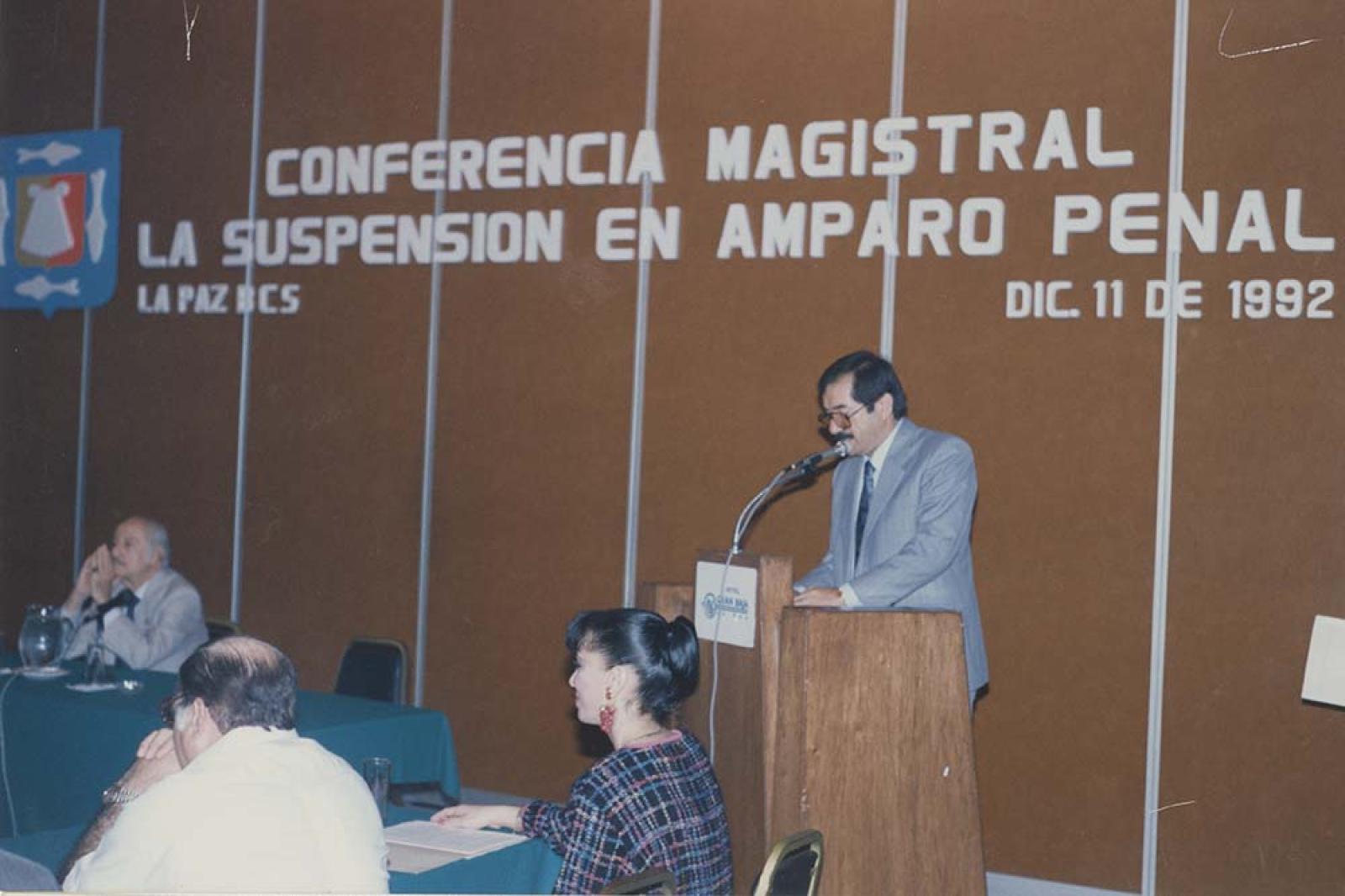 Conferencia Magistral La Suspensión en Amparo Penal.”