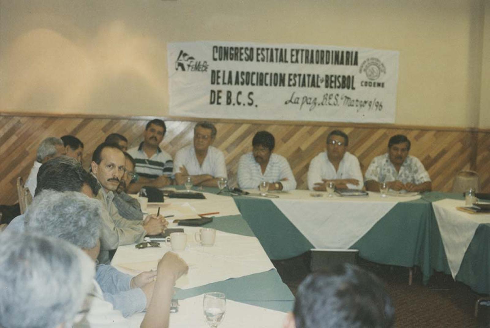 Congreso de la asociación estatal de béisbol.