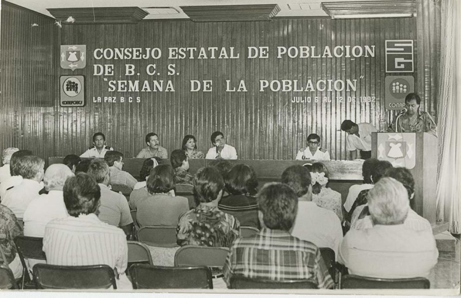 Consejo estatal de población de Baja California Sur.