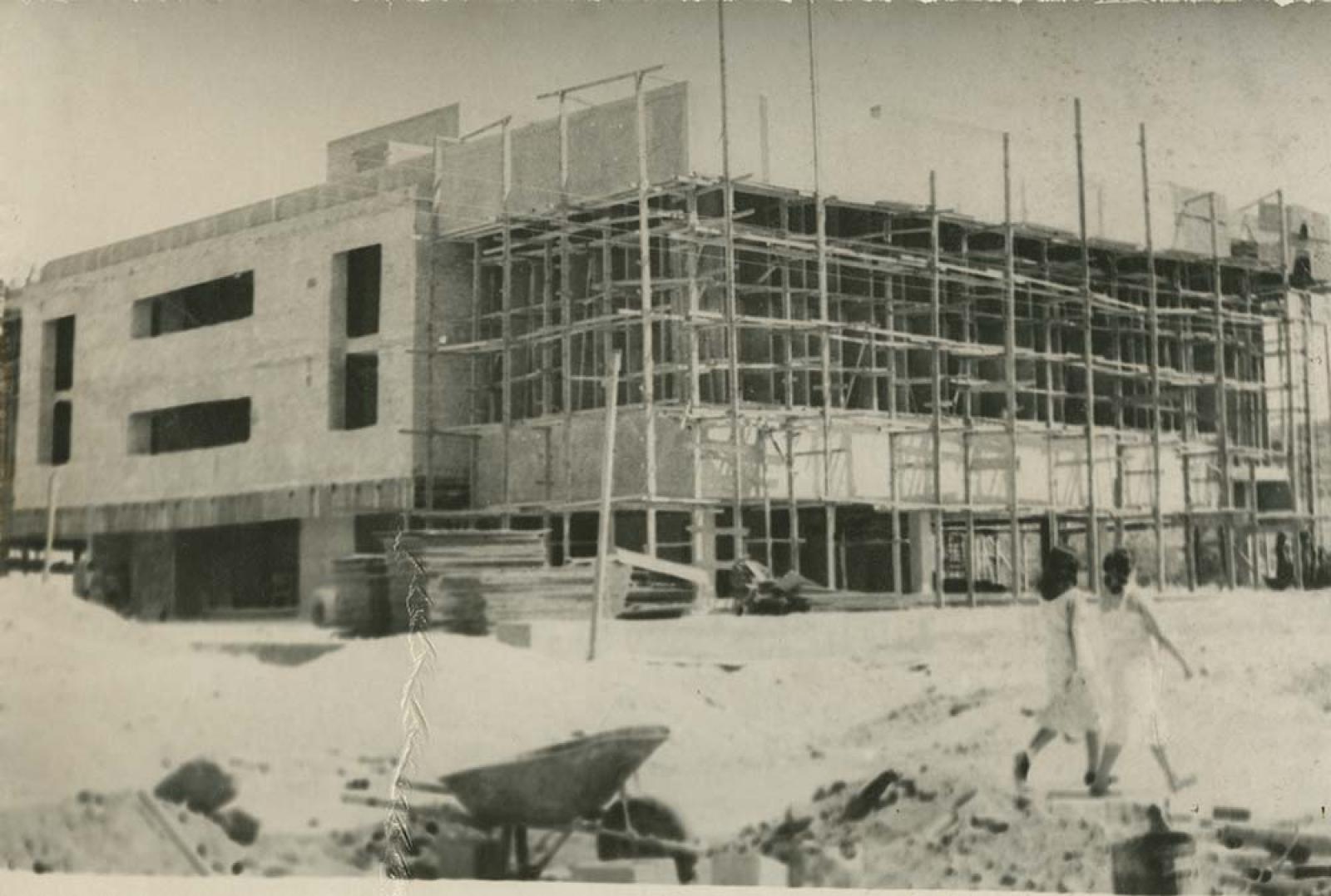 Construcción de edificio.