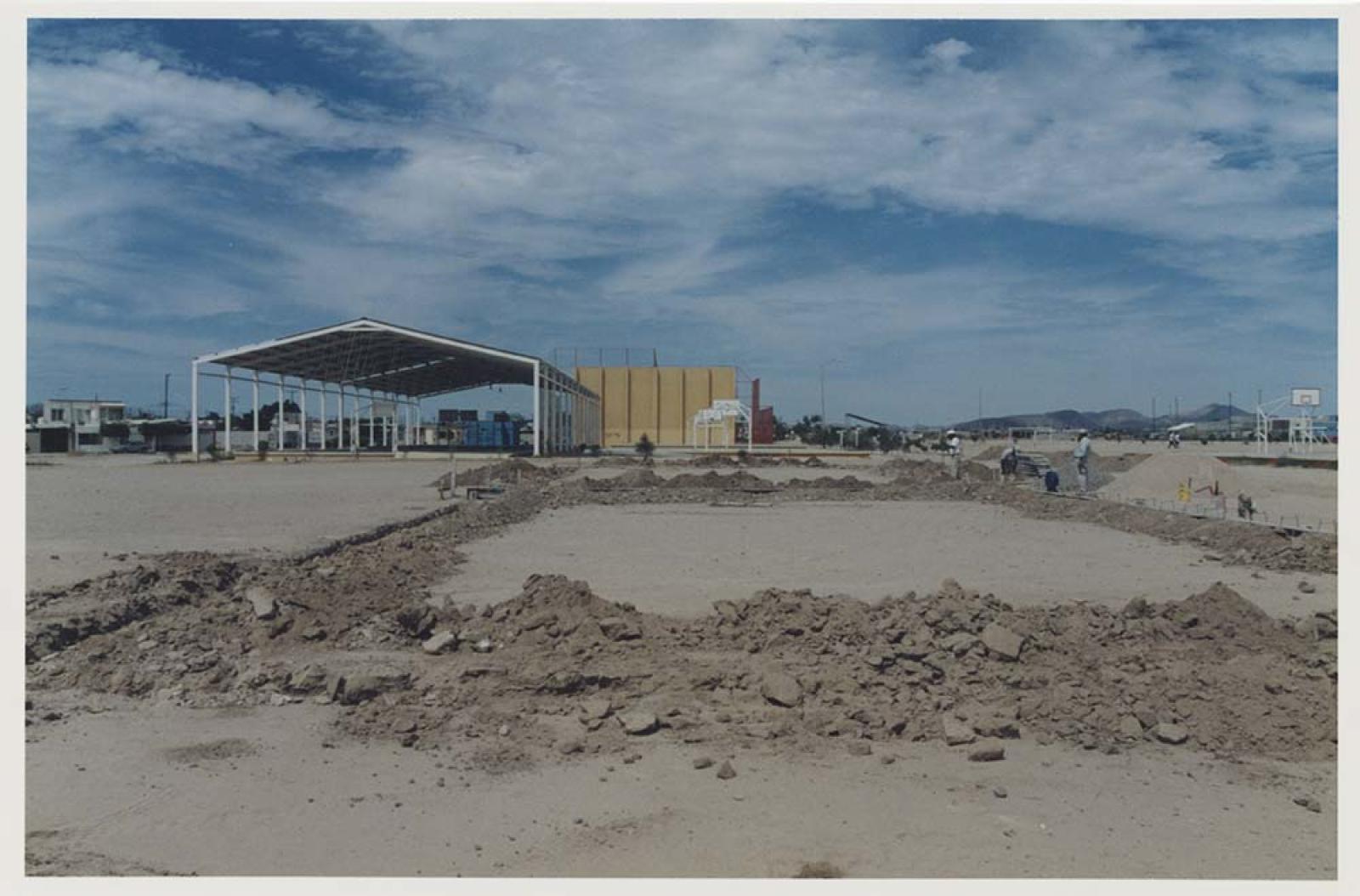 Construcción de instalaciones deportivas.