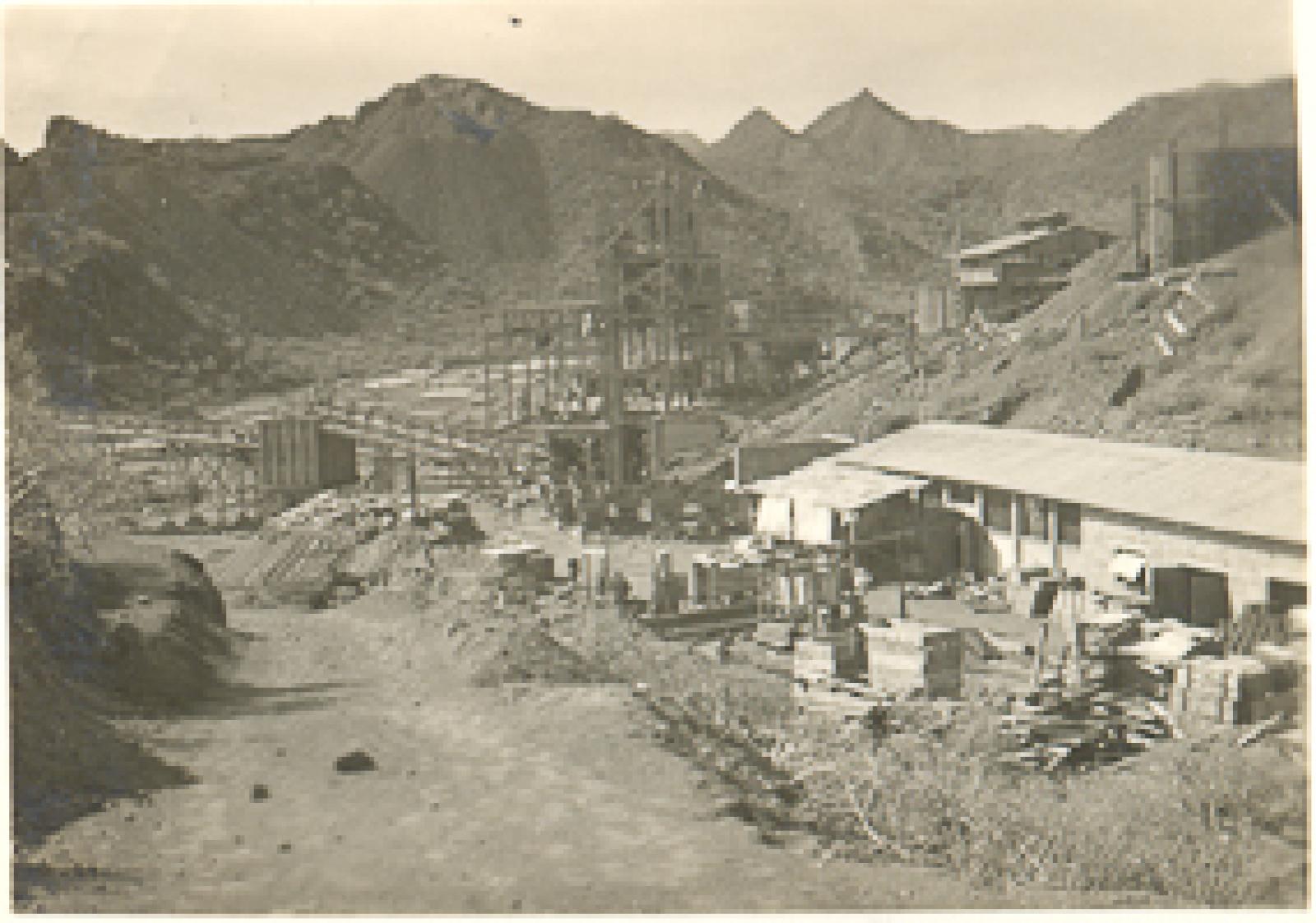 Construcción de una planta mecánica de concentración en el mineral de Pilares y Gavilanes, Mulegé.