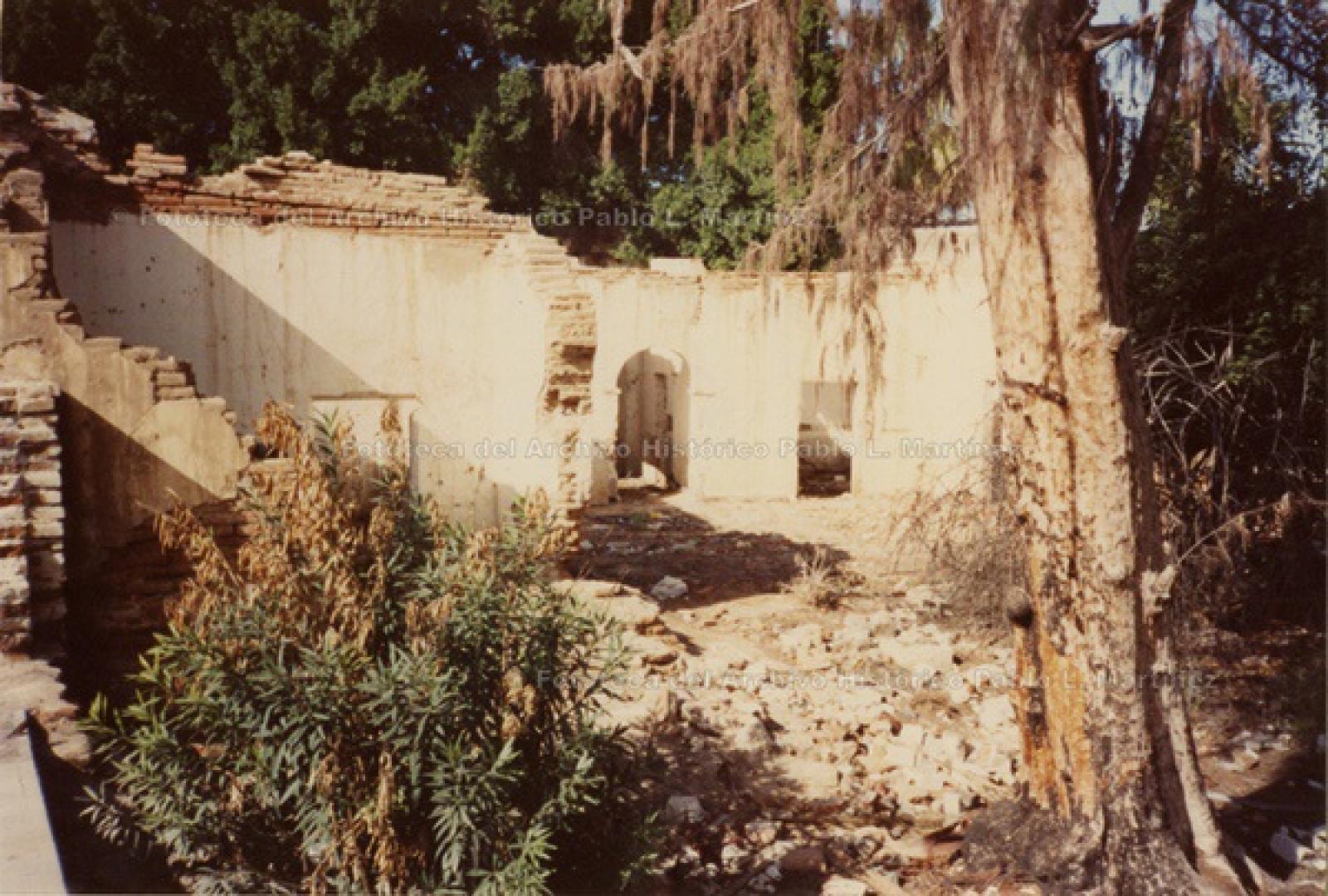 Construcción en ruinas.