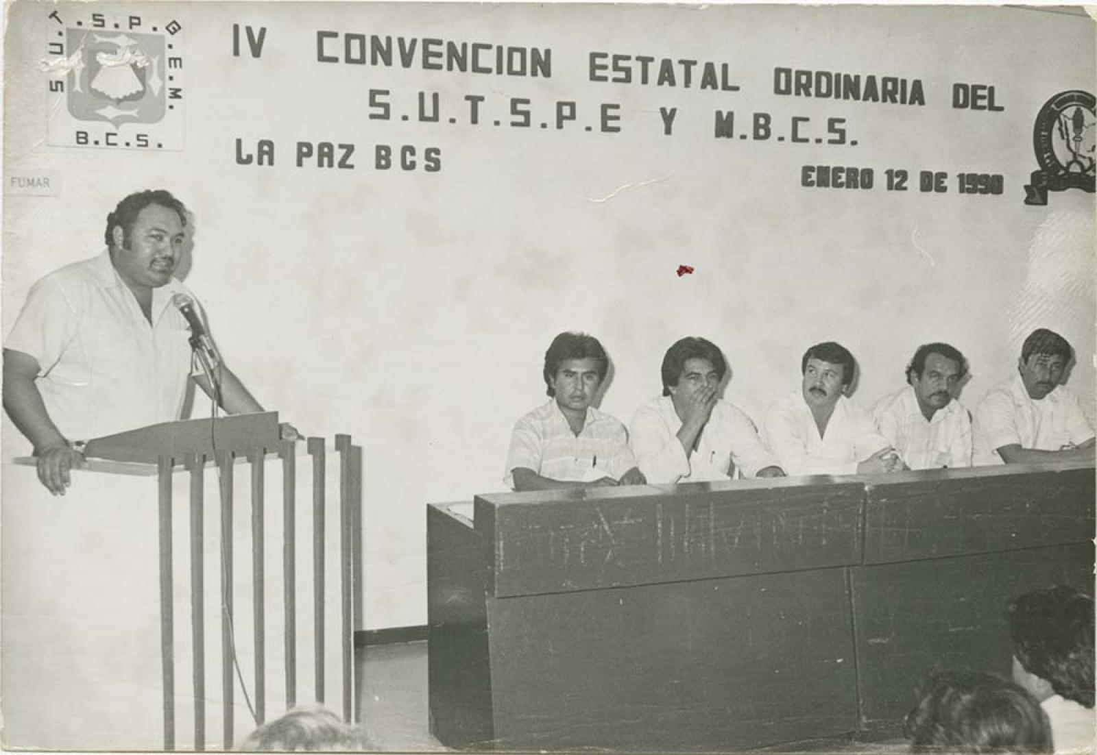 Convención estatal.
