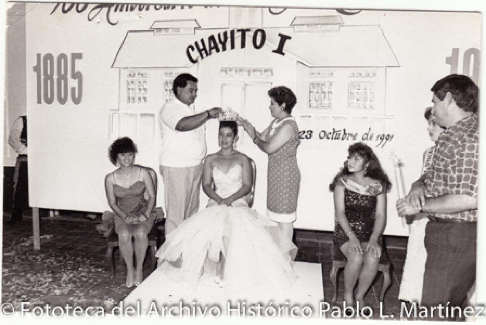 Coronación de “Chayito I”, Santa Rosalía, B. C. S.