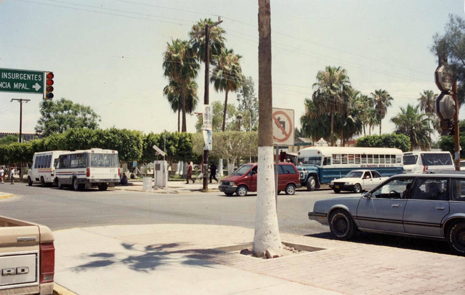 Cruce de avenidas.