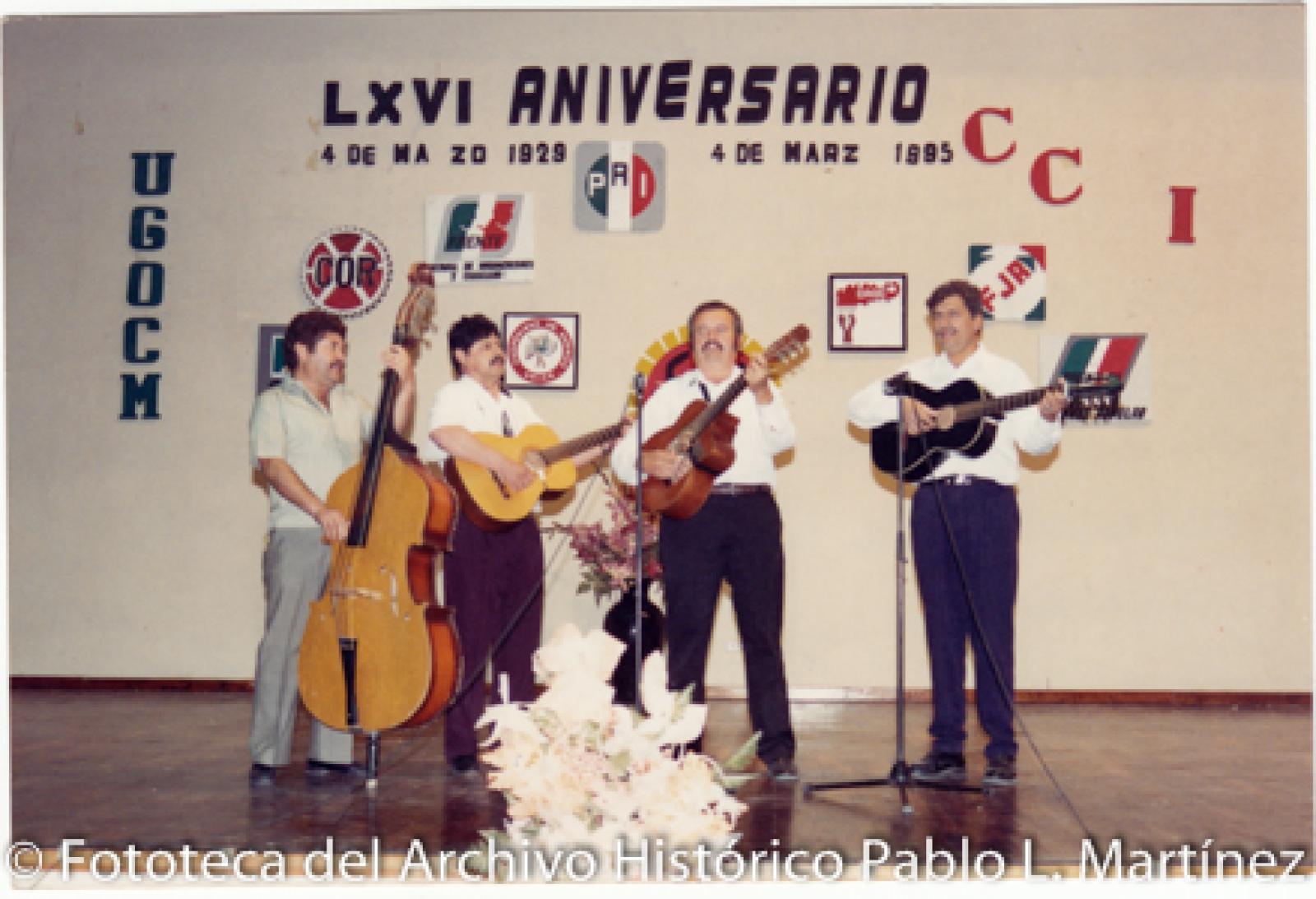 Cuarteto musical.