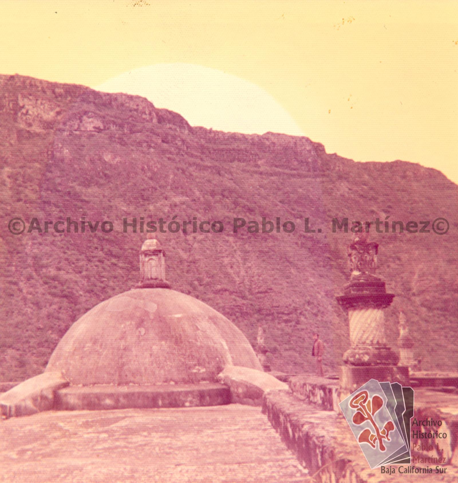 Cúpula del templo de la Misión de San Francisco Javier, en Loreto Baja California Sur.
