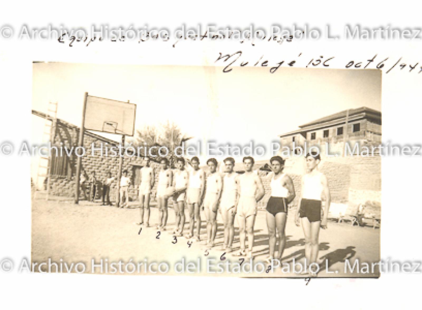 Deportistas formados.