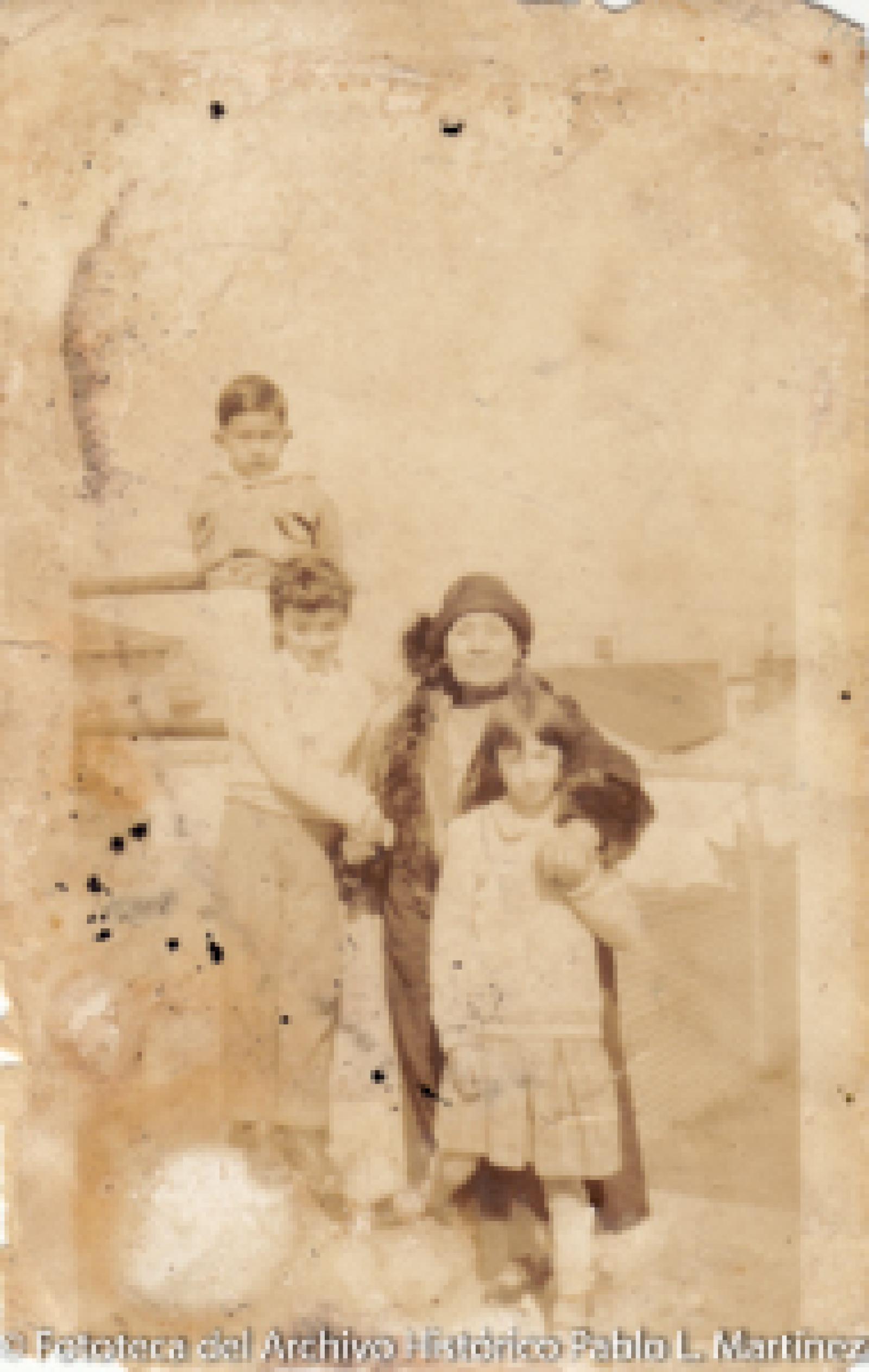 Dionisia, Laura, Martín René y Henry, en San Francisco, California