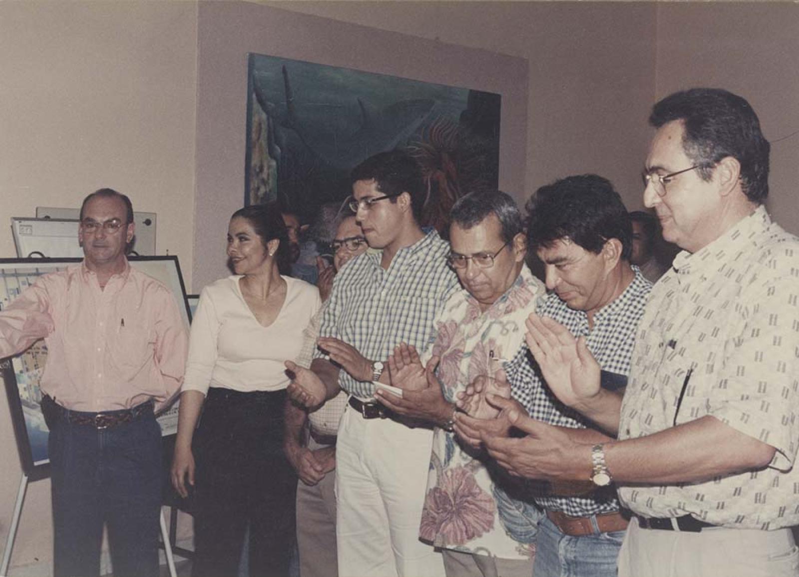 “Directivos del patronato.”