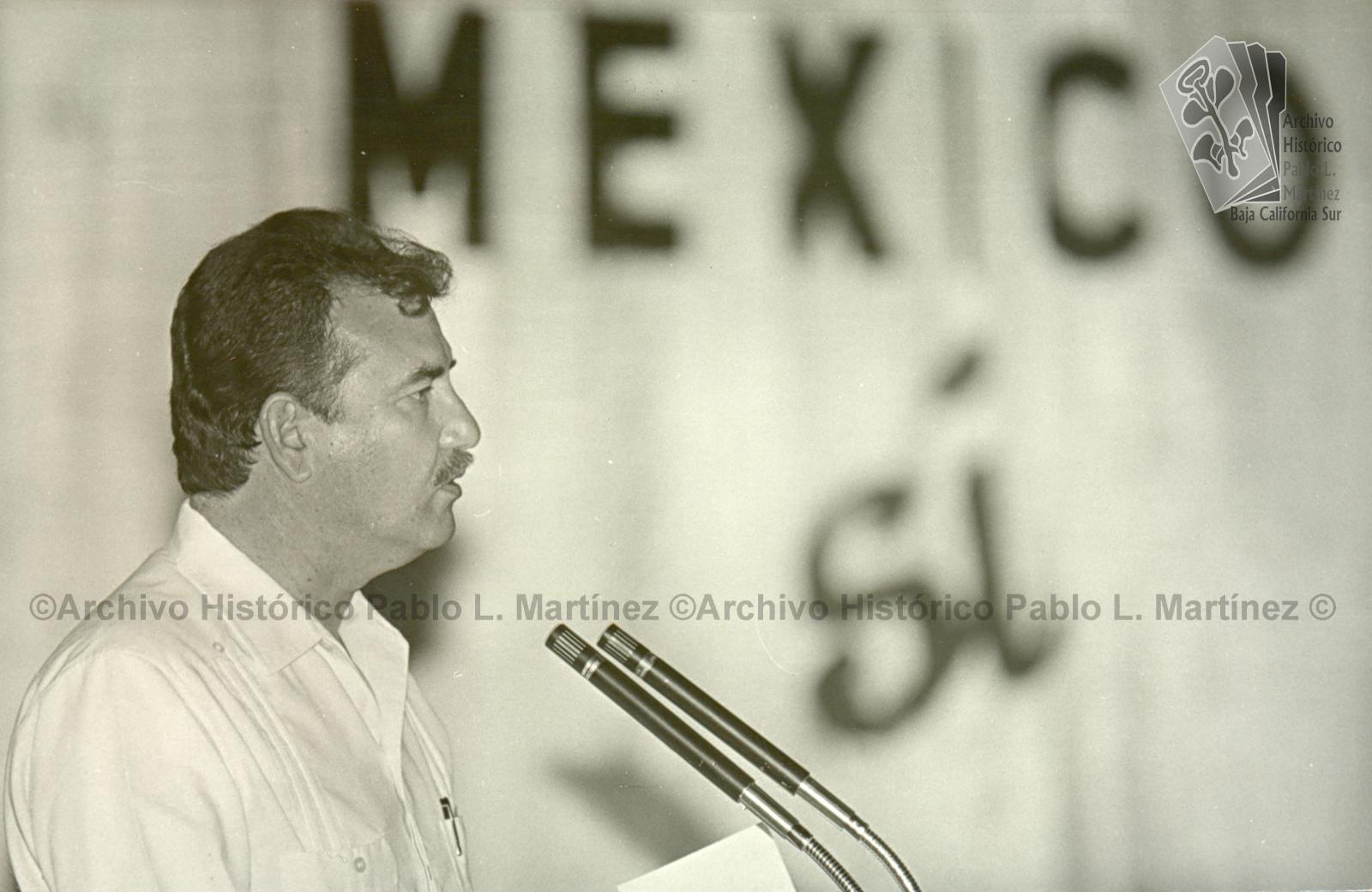 Discurso de Guillermo Mercado Romero, durante el Tercer y último informe de gobierno de Jesús Murillo Aguilar como presidente municipal de Mulegé y, toma de protesta de Gilberto Flores Yee como nuevo presidente municipal de Mulegé.