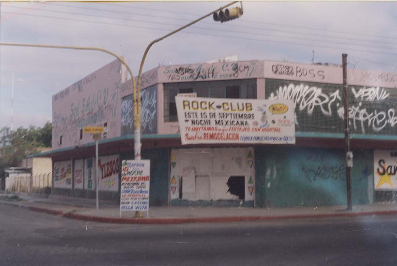 Edificio abandonado.