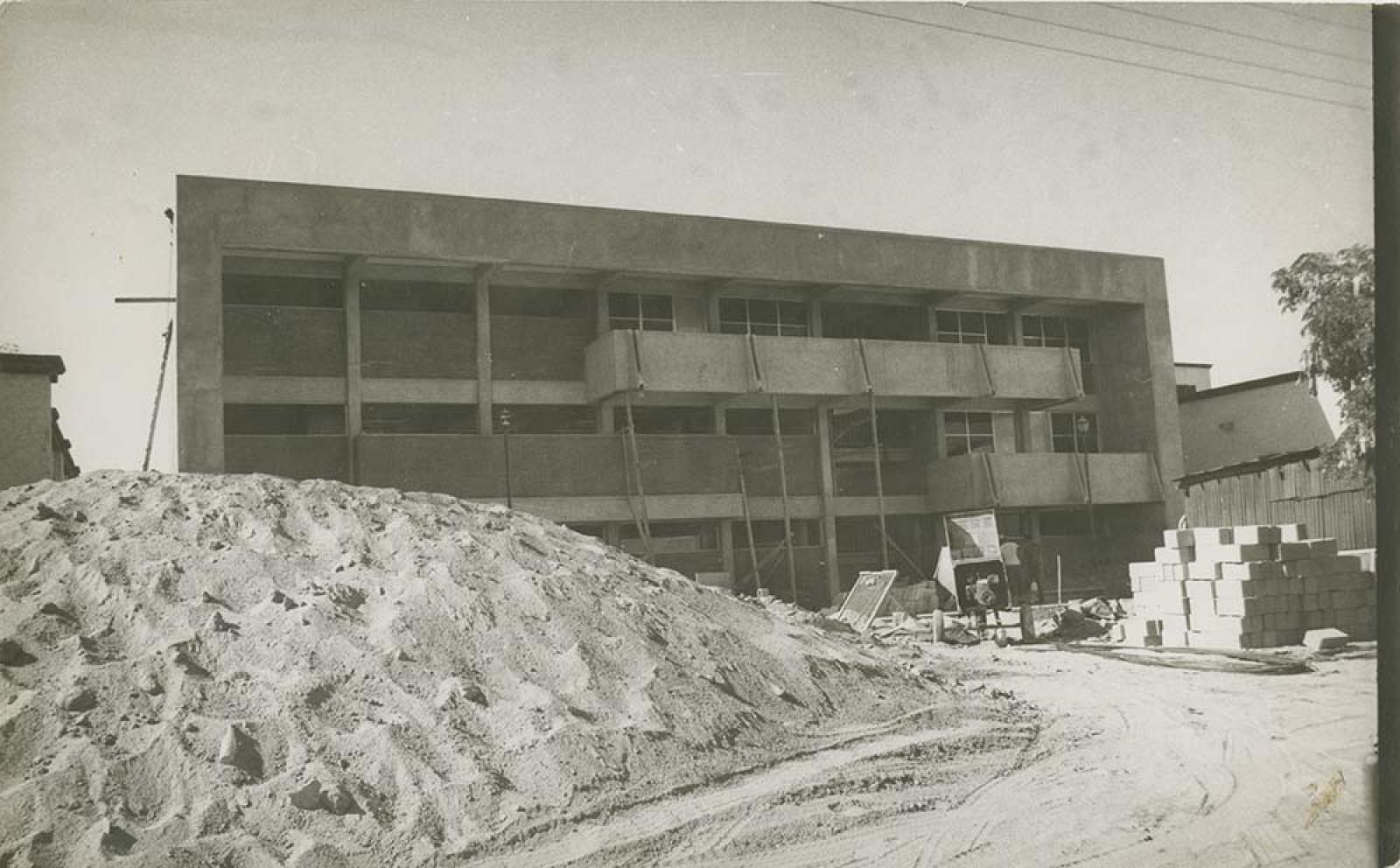 Edificio de Fonapas en construcción, Ágora de La Paz.