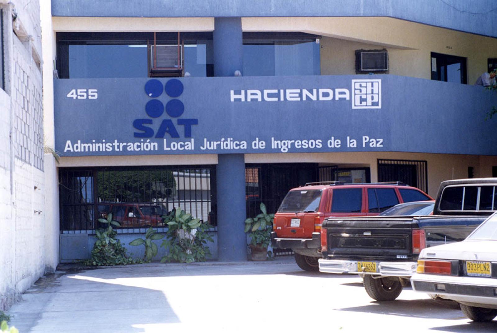 Edificio de la Administración Local Jurídica de Ingresos de La Paz.