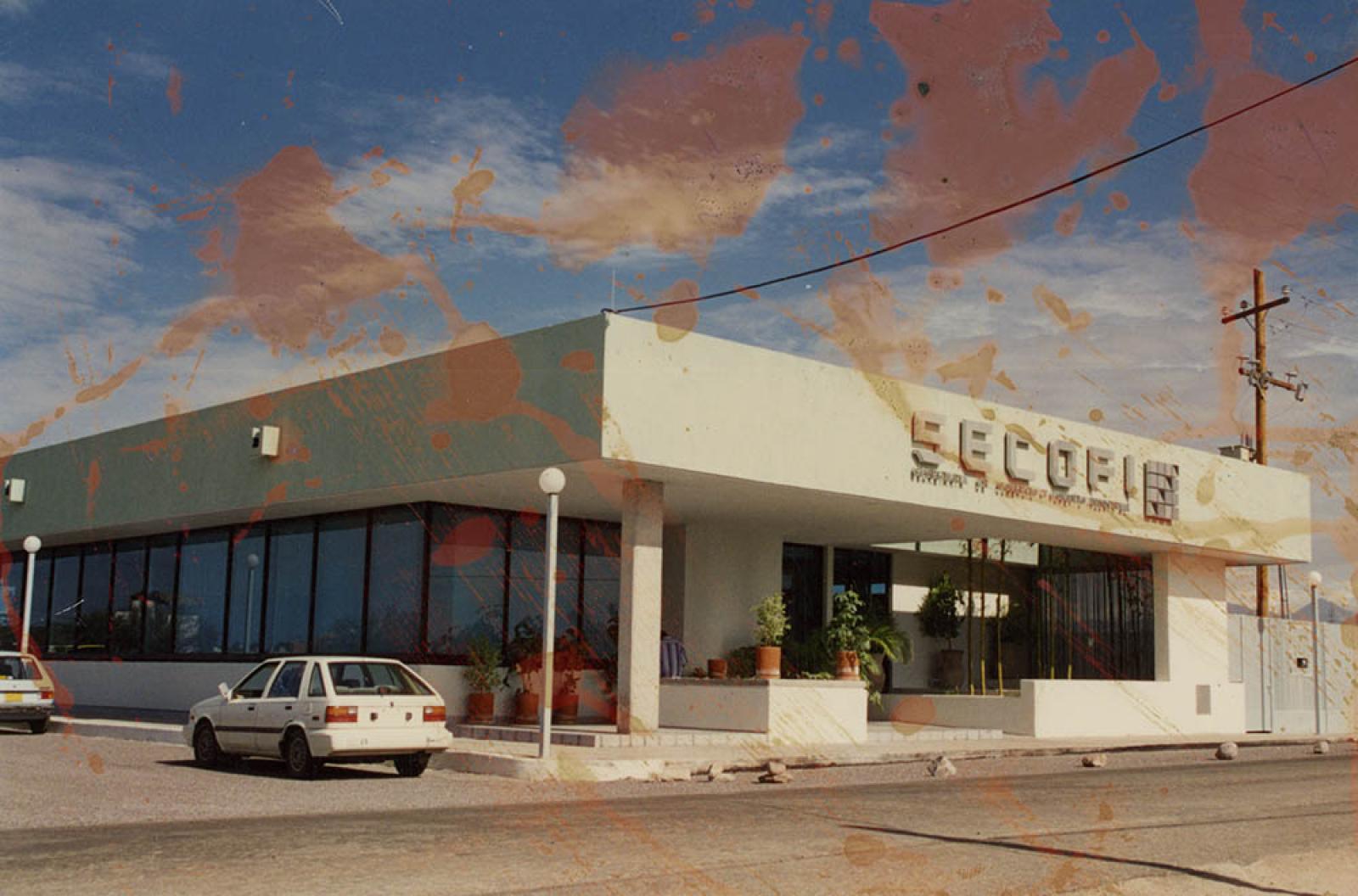 “Edificio de la delegación de la Secretaría de Comercio y Fomento Industrial (SECOFI)”.