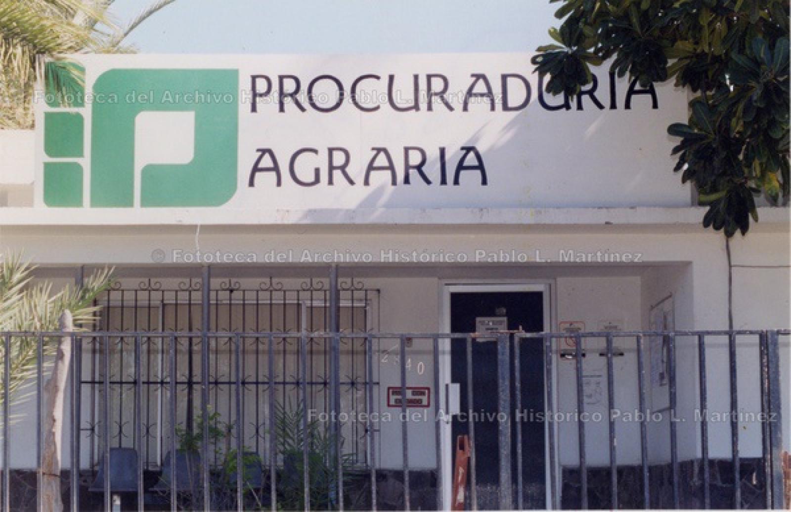 Edificio de la Procuraduría Agraria.