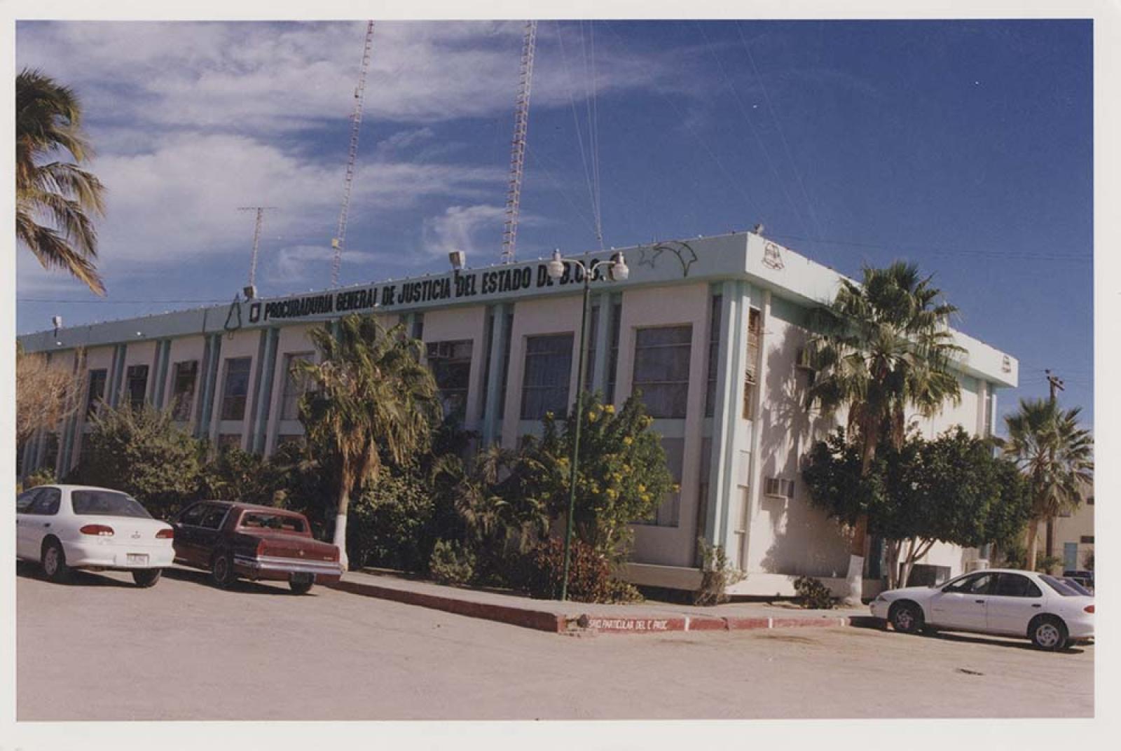 Edificio de la Procuraduría General de Justicia del estado.