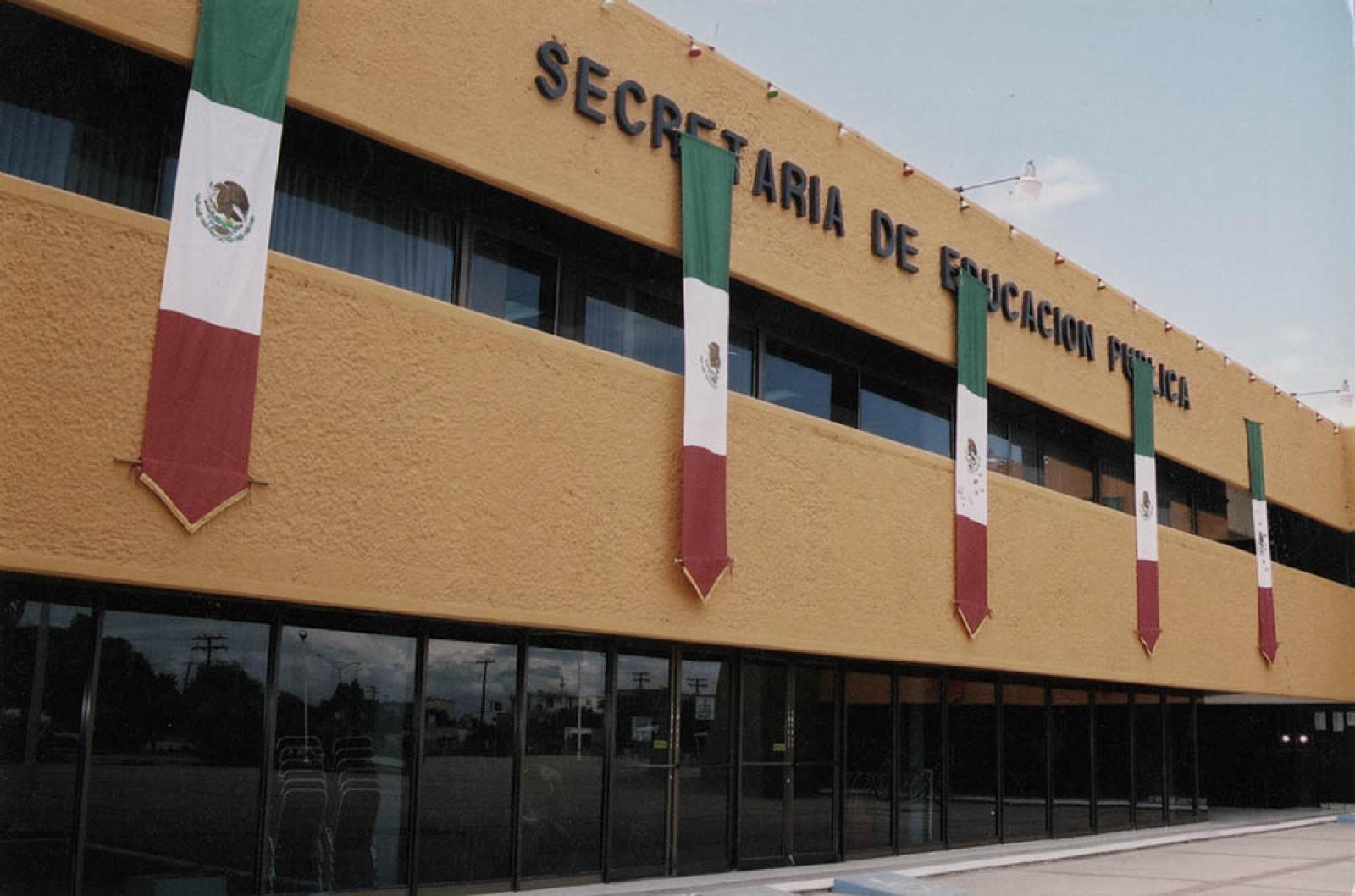 Edificio de la Secretaría de Educación Pública.