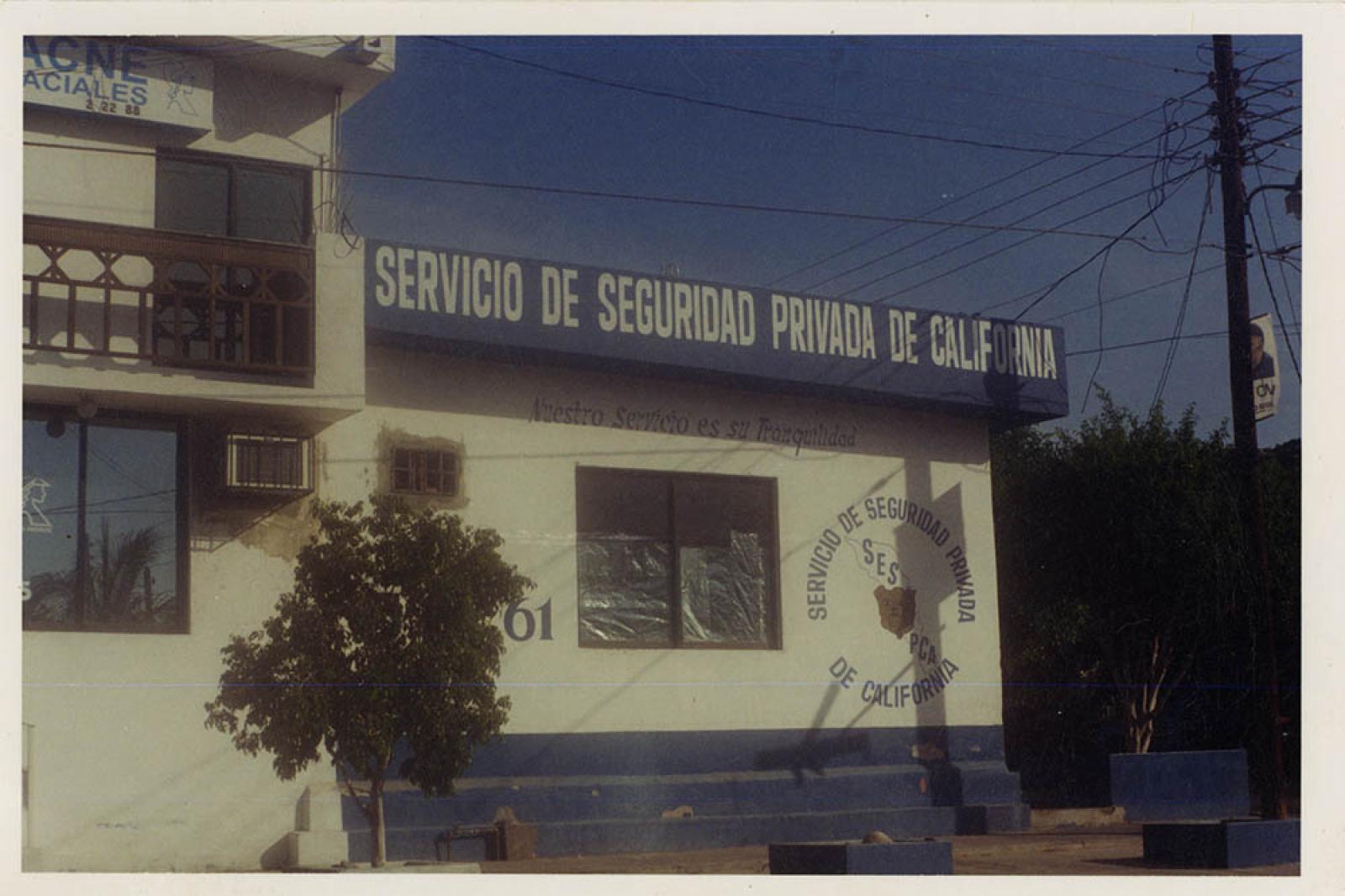 Edificio de Servicio de Seguridad Privada de California.