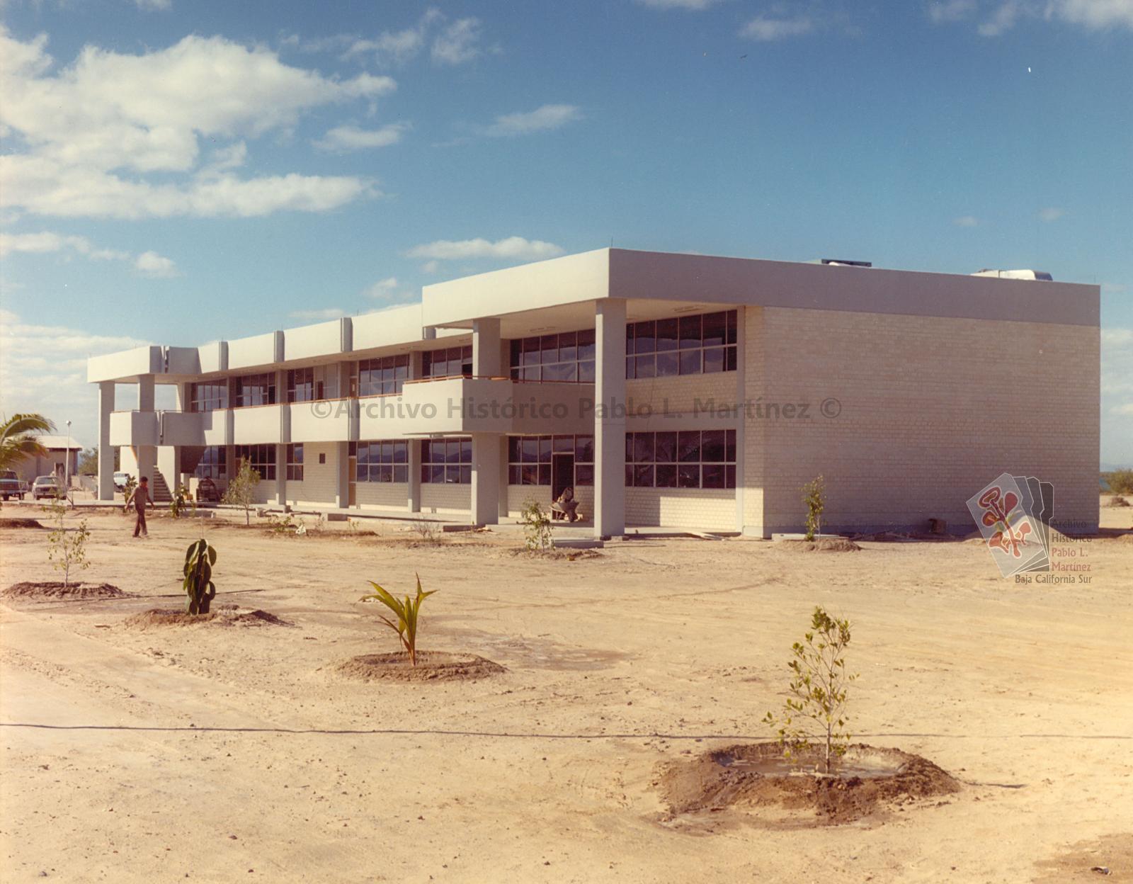 Edificio del Centro Interdisciplinario de Ciencias Marinas "CICIMAR".