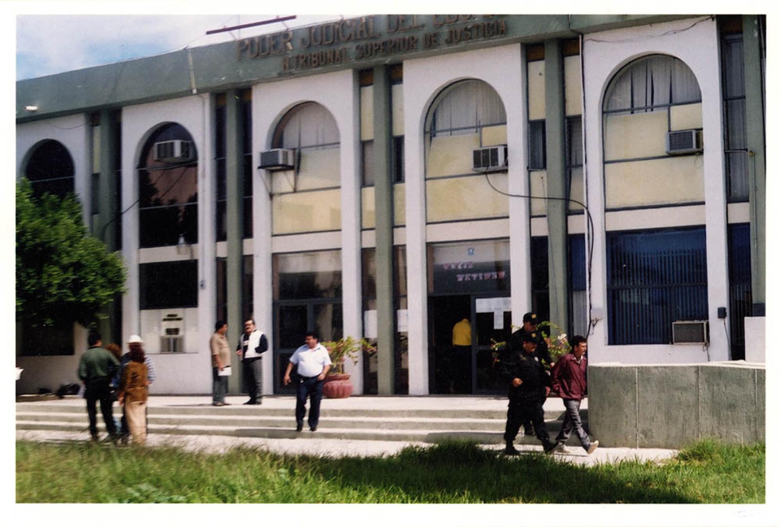 Edificio del Poder Judicial de la Federación, Tribunal Superior de Justicia.