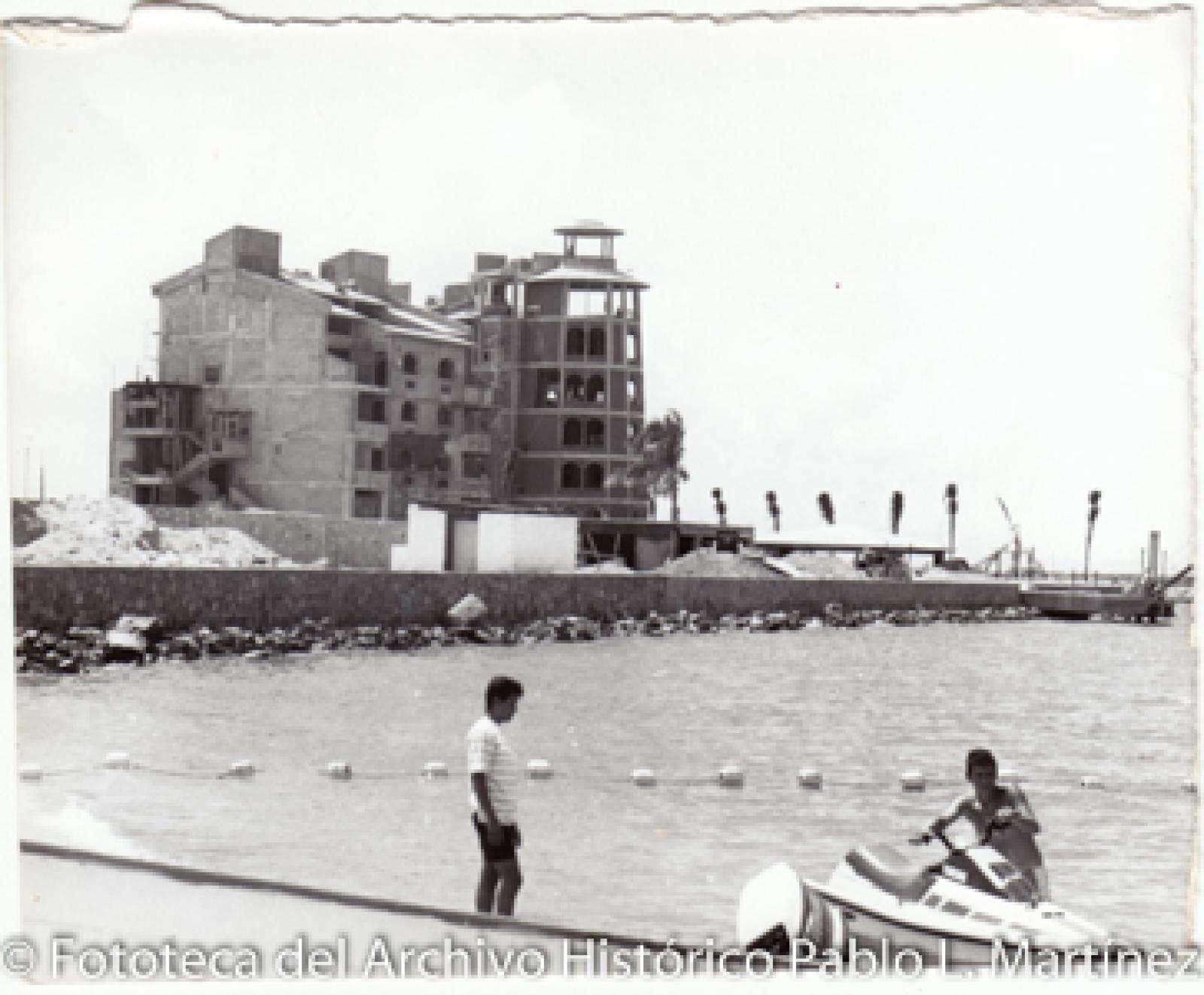 Edificio en construcción.