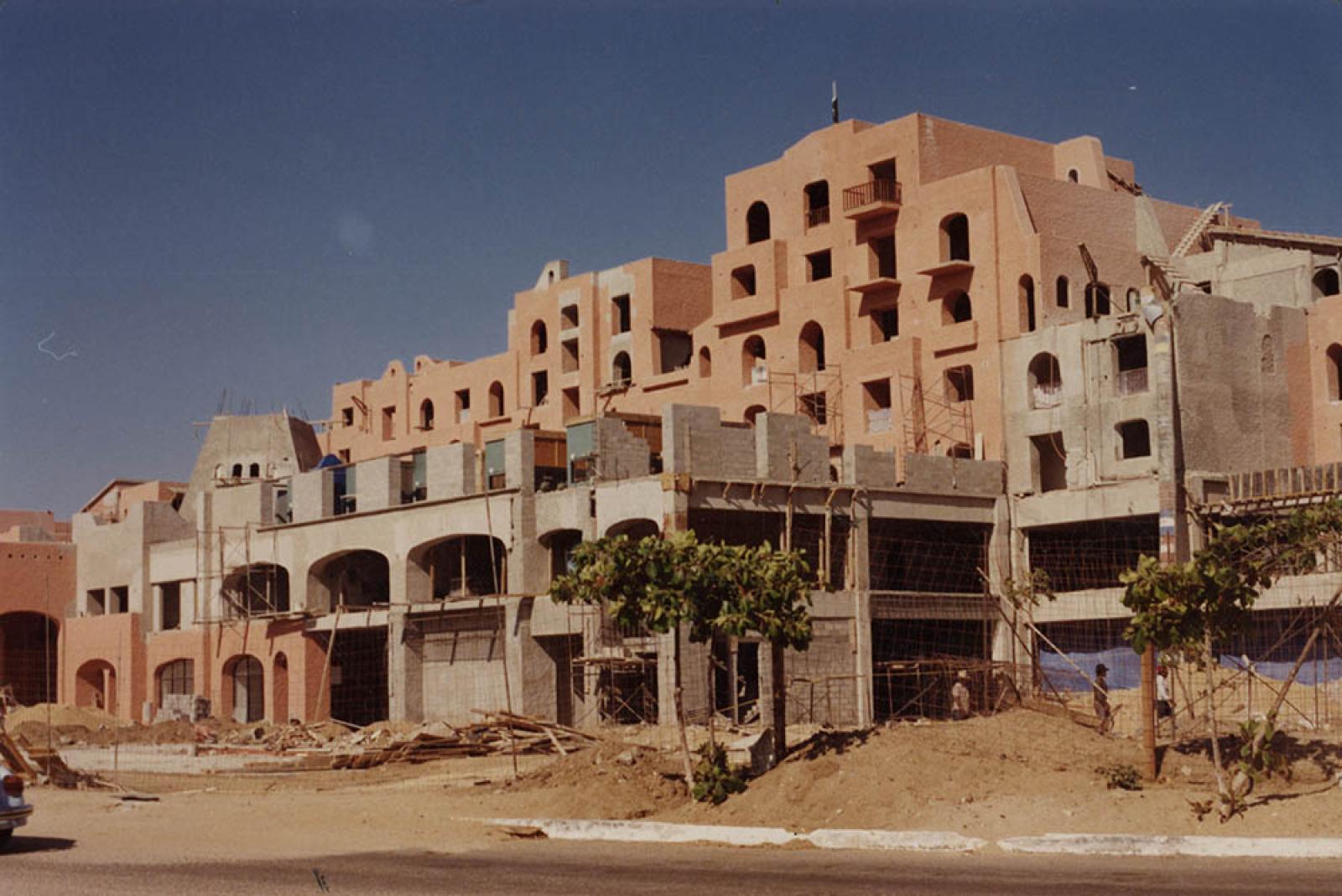 Edificio en construcción.