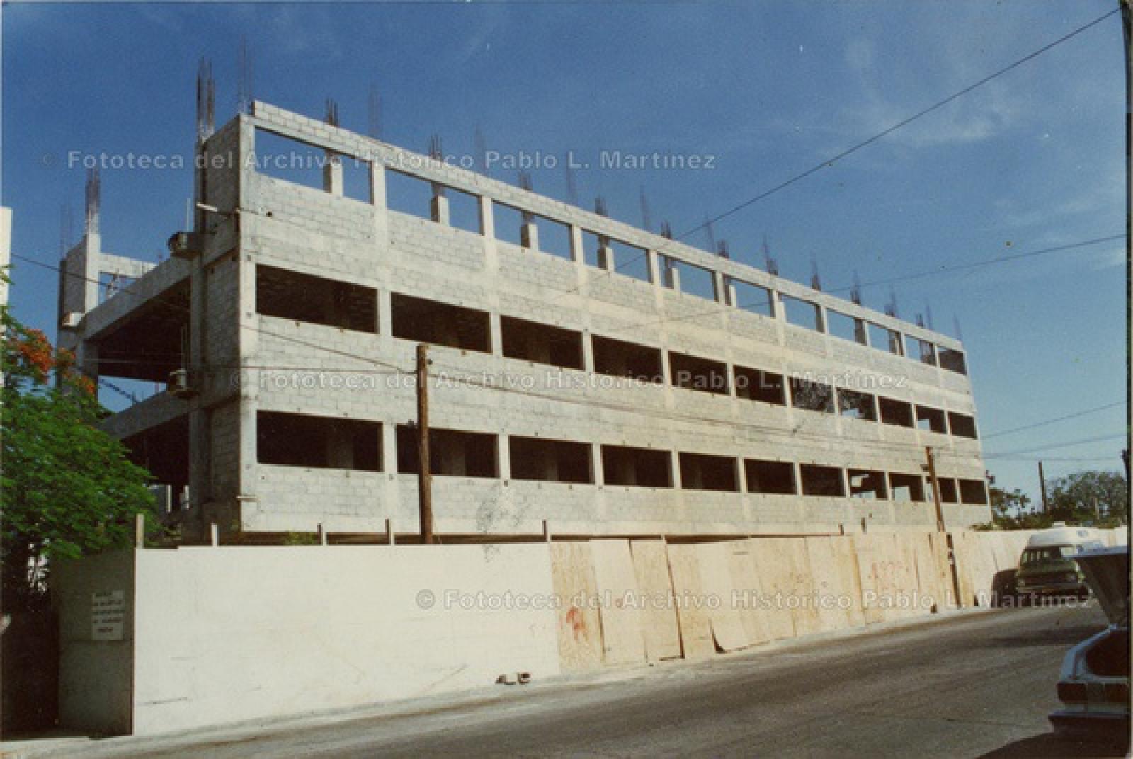 Edificio en construcción.