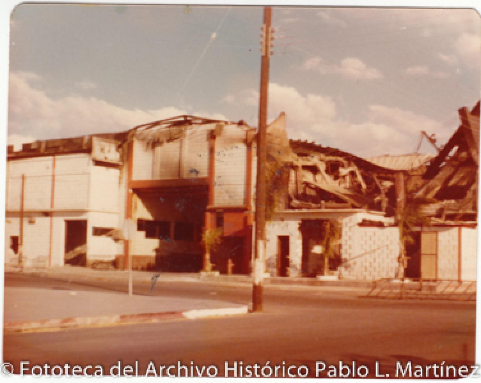 Edificio en mal estado.